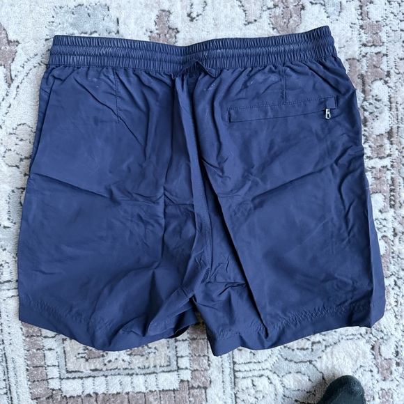 Orlebar Brown Men's Navy Tailored Fit Swim Trunks - Picture 4 of 4